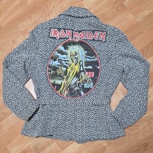 Iron Maiden Upcycled Jacket